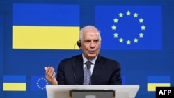 Боррель заявив, що найкращим шляхом витрачати менше на відновлення України є витрати на запобігання цих руйнувань: Фото: AFP, глава європейської зовнішньої політики Жозеп Боррель