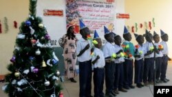 ဆူဒန်ကလေးငယ်များ ခရစ္စမတ်စ်သီချင်းဆို (၂၀၁၁ ဒီဇင်ဘာ ၂၂ ရက်)