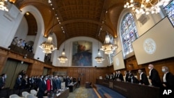 国际法院2023年3月30日就美国扣押伊朗资产一案做出裁决。(美联社照片)