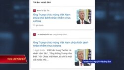 Báo Việt rút bài TT Trump ‘chúc mừng Việt Nam’ vụ coronavirus Báo Việt rút bài TT Trump ‘chúc mừng Việt Nam’ vụ coronavirus