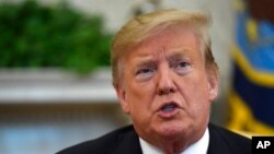 资料照:美国总统特朗普