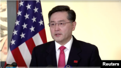 中国驻美大使秦刚(资料照片)