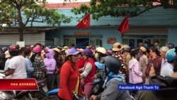 Dân Bình Thuận đòi công lý cho người biểu tình Dân Bình Thuận đòi công lý cho người biểu tình