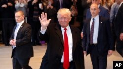 ရွေးကောက်ခံ သမ္မတ Donald Trump