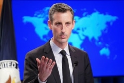 资料照片:美国国务院发言人普赖斯。