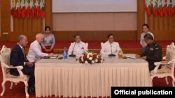 ပြန်လည်လက်ခံရေးလုပ်ငန်းစဉ်ကို အထောက်အကူပြုဖို့ နားလည်မှုစာချွန်လွှာ MOU လက်မှတ်ထိုး (MOI)