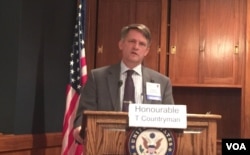 美国国务院助理国务卿康特里曼(美国之音叶林拍摄)