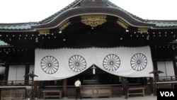 东京靖国神社资料照(美国之音王南拍摄)