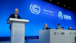 ကမ္ဘာ့ရာသီဥတုညီလာခံမှာ ကန်သမ္မတမိန့်ခွန်းပြော ကမ္ဘာ့ရာသီဥတုညီလာခံမှာ ကန်သမ္မတမိန့်ခွန်းပြော