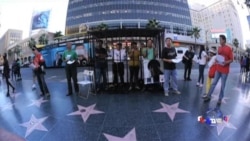 好莱坞星光大道新景点-政治牢笼 好莱坞星光大道新景点-政治牢笼