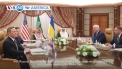 VOA60 America - US and Ukrainian officials began talks in Saudi Arabia VOA60 America - US and Ukrainian officials began talks in Saudi Arabia