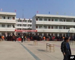 2月1日乌坎村投票现场