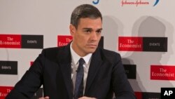 စပိန်ဝန်ကြီးချုပ် Pedro Sanchez