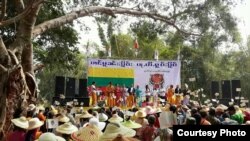 ရှမ်းတိုင်းရင်းသားများ ဒီမိုကရေစီအဖွဲ့ချုပ် SNLD စည်းရုံးရေးဆင်းစဉ်