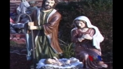 耶稣诞生的圣诞布景引发争议 耶稣诞生的圣诞布景引发争议