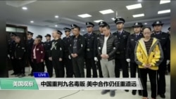 VOA连线(易林):中国重判九名毒贩,美中合作仍任重道远 VOA连线(易林):中国重判九名毒贩,美中合作仍任重道远