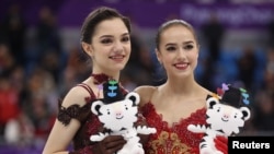 平昌冬奥会上美中俄等国花样滑冰选手(36图)