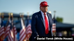 特朗普总统在艾奥瓦州参加一场活动。(白宫照片,2025年7月3日)