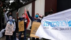 မြန်မာစစ်ကောင်စီကို ကိုဖိတ်ကြားမယ့် အာဆီယံအစည်းအဝေး အင်ဒိုနီးရှား လူမှုအဖွဲ့အစည်းတွေ ကန့်ကွက် မြန်မာစစ်ကောင်စီကို ကိုဖိတ်ကြားမယ့် အာဆီယံအစည်းအဝေး အင်ဒိုနီးရှား လူမှုအဖွဲ့အစည်းတွေ ကန့်ကွက်