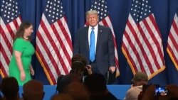 共和党党代会 特朗普登上舞台中心 共和党党代会 特朗普登上舞台中心