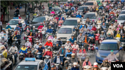 Ảnh tư liệu - Tắc đường một 'đặc sản' tại Tp.HCM và Hà Nội lại càng trầm trọng hơn kể từ khi nghị định 168 được thực thi