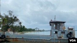 资料照:2021年2月位于西哈努克省的柬埔寨云朗海军基地。