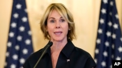 美国国务卿蓬佩奥宣布常驻联合国代表克拉夫特即将访台(2020年9月21日资料照)