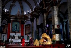 2016年12月28日,北京宣武门天主堂内景