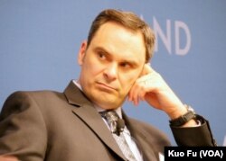 兰德政治学家马萨尔（美国之音国符拍摄）