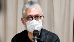 香港事时评论员黄伟国 (美国之音 汤惠芸拍摄)