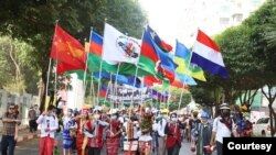 နွေဦးတော်လှန်ရေး လူမျိုးစုံချီတက်ဆန္ဒပြမှုတခု (ဓာတ်ပုံ - Courtesy)