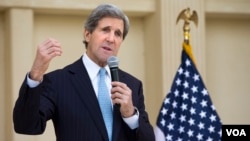 美国国务卿克里(资料照片)