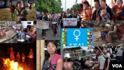 လက်နက်စွဲကိုင်ပဋိပက္ခဒဏ် အများဆုံးခံကြရတဲ့ စစ်ဘေးရှောင်ကချင်အမျိုးသမီးတွေရဲ့ ဘ၀