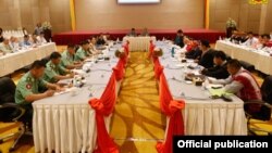 တနိုင်ငံလုံးပစ်ခတ်တိုက်ခိုက်မှုရပ်စဲရေးသဘောတူစာချုပ် အကောင်အထည်ဖော်ရေးဆိုင်ရာ ညှိနှိုင်းအစည်းအဝေး( JICM)