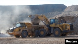 美国加州一座稀土矿石场(路透社2020年1月30日)