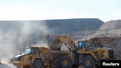 美国加州一座稀土矿石场(路透社2020年1月30日)