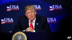 美国总统川普(2018年5月资料照片)