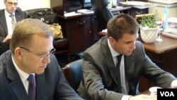 Олександр Моцик і Павло Клімкін