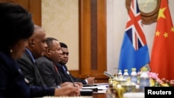 斐济外交部代表团2019年6月访问北京(路透社 )