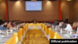 ငြိမ်းချမ်းရေး လုပ်ငန်းစဉ် ရန်ပုံငွေဆိုင်ရာ ပေါင်းစပ်ညှိနှိုင်းရေးအဖွဲ့ ဖွဲ့စည်း (Myanmar State Counsellor Office)