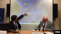 华盛顿东西中心讨论南中国海问题 (美国之音 钟辰芳拍摄)