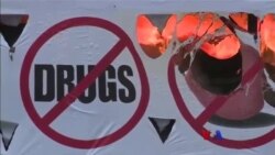 မူးယစ်ဆေးဝါးမျိုးစုံ မီးရှို့ဖျက်ဆီး မူးယစ်ဆေးဝါးမျိုးစုံ မီးရှို့ဖျက်ဆီး