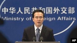 中国外交部发言人洪磊(资料照片)