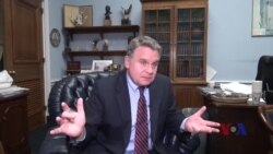 VOA专访:史密斯议员谈上海纽约大学人权演讲 VOA专访:史密斯议员谈上海纽约大学人权演讲