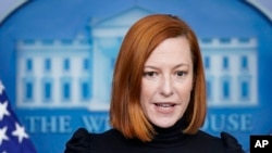 На фото: Речниця Білого дому Джен Псакі