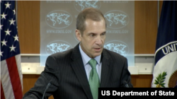 美国国务院副发言人托纳(图片来源:美国国务院)