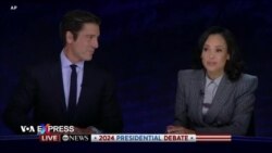 Trump, Harris tranh luận nảy lửa trong cuộc đối đầu đầu tiên Trump, Harris tranh luận nảy lửa trong cuộc đối đầu đầu tiên