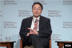 黄严忠,美国外交关系协会研究员(美国之音方冰拍摄)