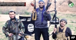 激进组织网页上的未注明日期的一张图片显示,两个强大的逊尼派圣战组织——伊拉克的基地组织和叙利亚的伊斯兰努斯拉阵线——实行跨境联盟。