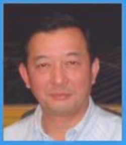 位于台北的《台湾与拉丁美洲关系》一书共同作者向骏(照片提供:向骏)